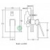 Bath Spout With Mixer Combination - FA0115 Set